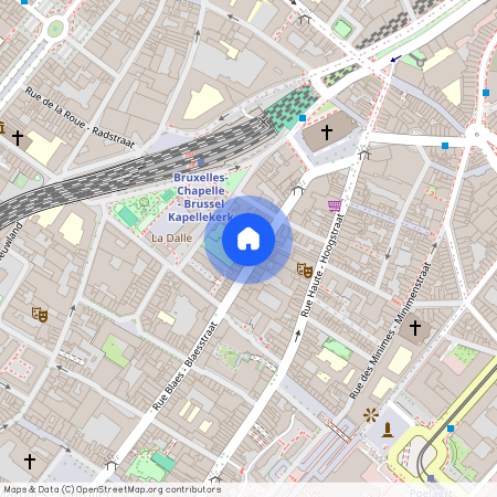 Rue Blaes, 49, 1000, Bruxelles