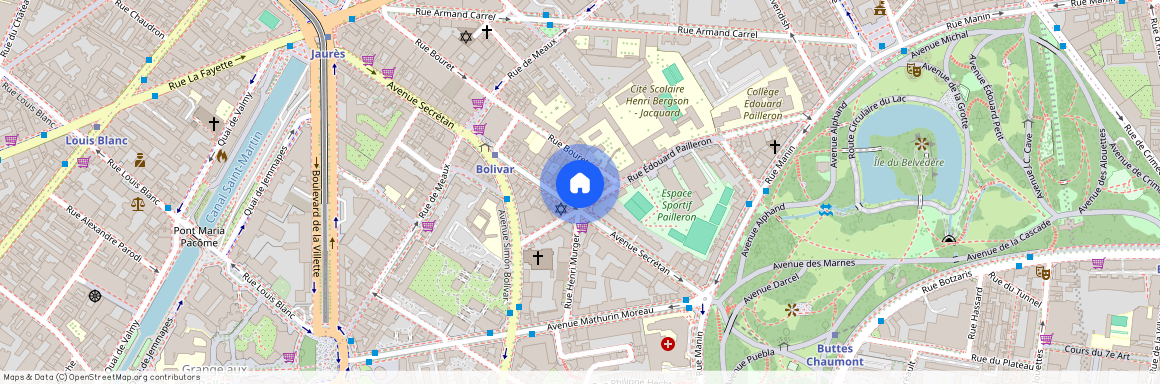61 Avenue Secrétan, 75019 Paris 19