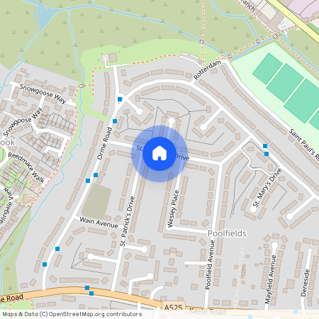 St. Andrews Drive, Newcastle-Under-Lyme ST5