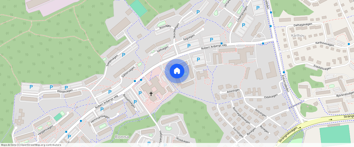 Robert Anbergs Väg **, Ronna