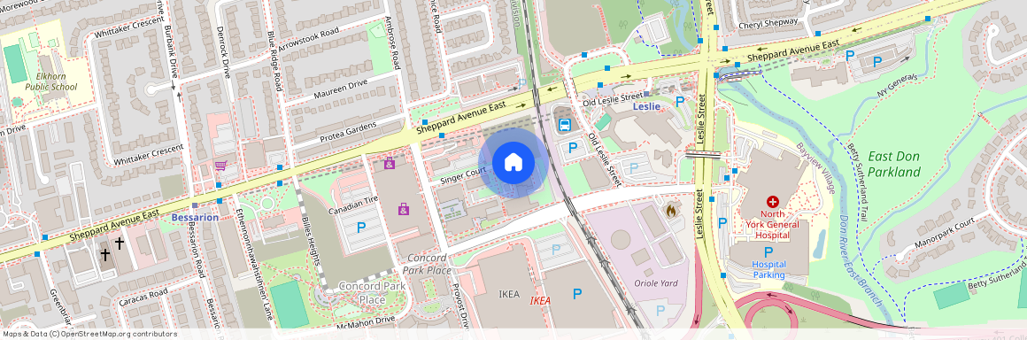 33 Singer Court #2503, Toronto, Bayview Village