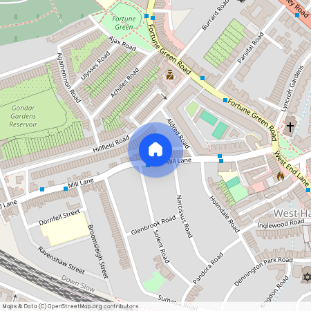 Mill Lane, West Hampstead, London, NW6