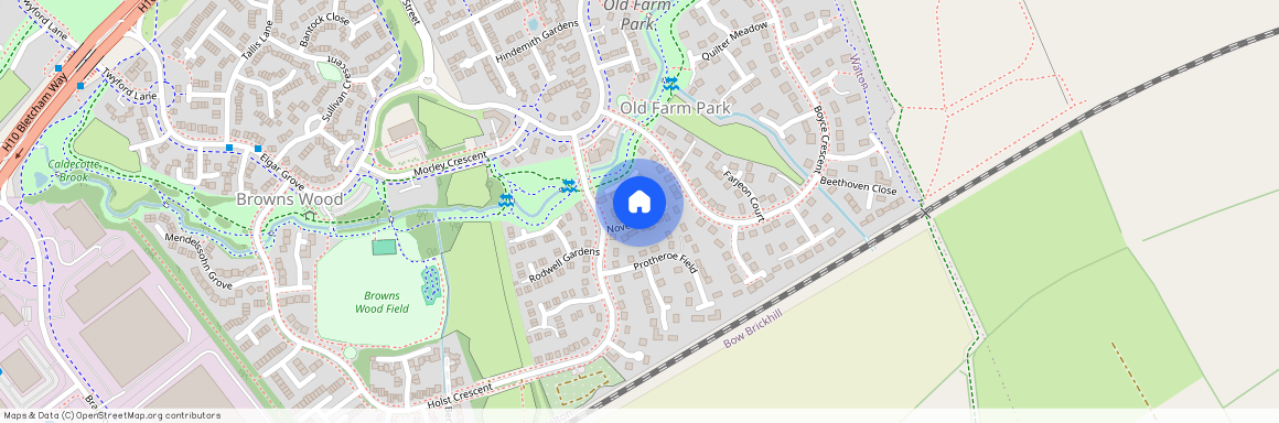 Novello Croft, Old Farm Park, Milton Keynes, Buckinghamshire, MK7