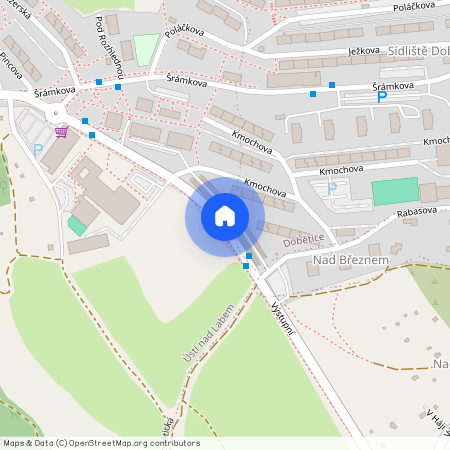 Kmochova, Ústí nad Labem - Severní Terasa