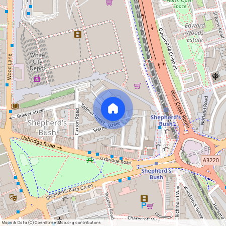 Bourbon Lane, Shepherd's Bush, London, W12