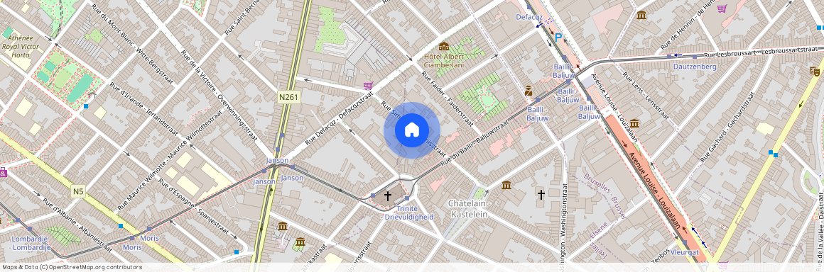 Rue Simonis 25 - 1050 Ixelles