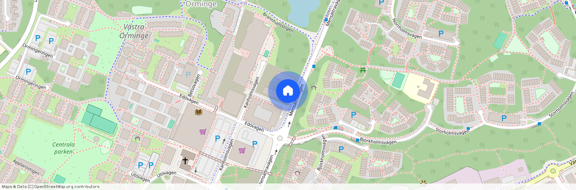 Länsmansvägen 16, Orminge