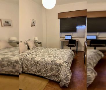 Room in a shared 3-bedroom apartment for rent in Setúbal perfect for females - Foto 5