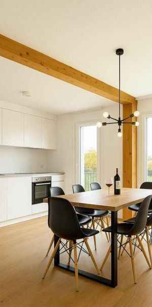 First rental: 2.5-room designer apartment with large garden - Foto 1