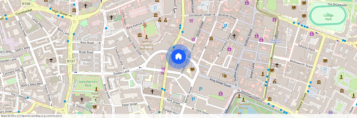 Drury Hall, off Grafton Street, Dublin 2, D02 AX94.