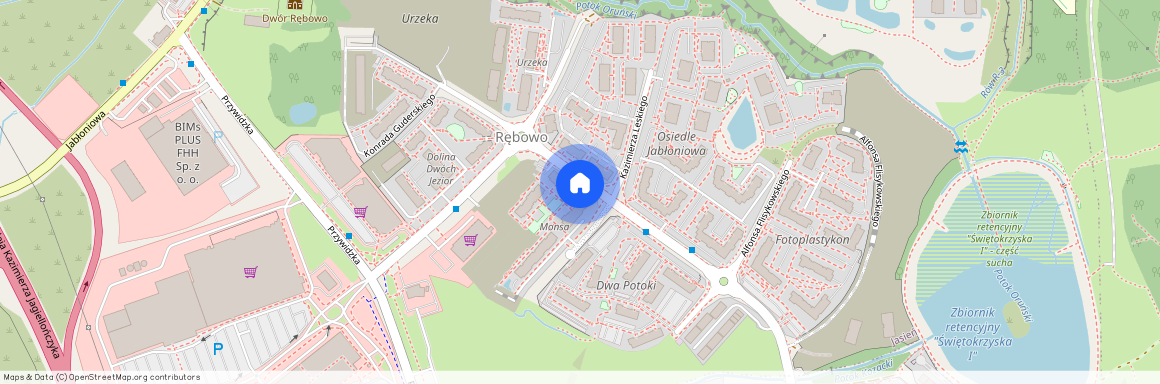 ul. Konrada Guderskiego, Jasień, Gdańsk, pomorskie