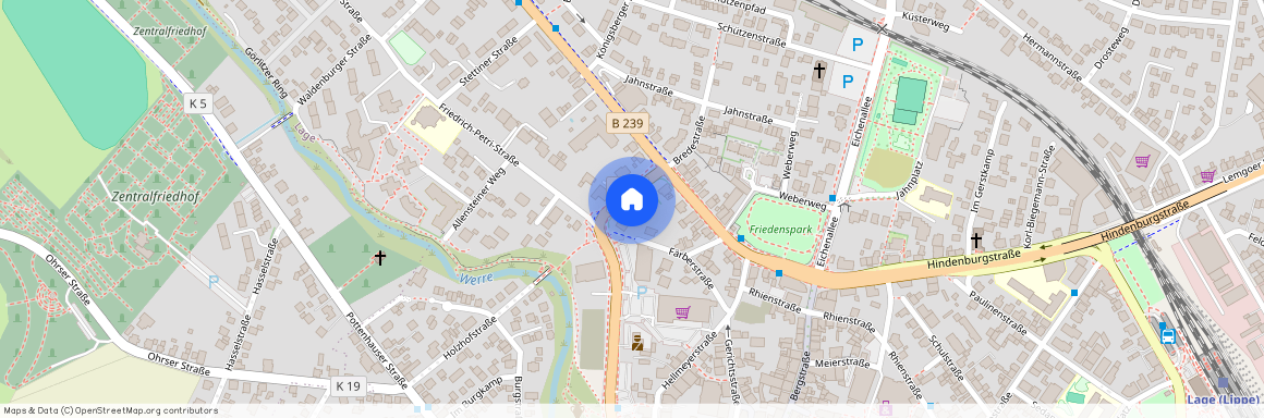 Friedrich-Petri-Straße 30, 32791 Nordrhein-Westfalen - Lage