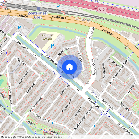 Paletsingel 60, Bruinen- en Grijzenbuurt, 2718NT, Zoetermeer