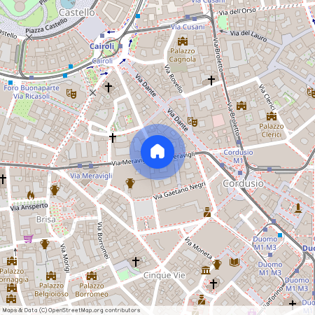 Via Meravigli, Milano, Lombardy 20123