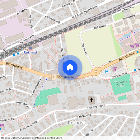 4852, Rothrist, Blumenweg, 2