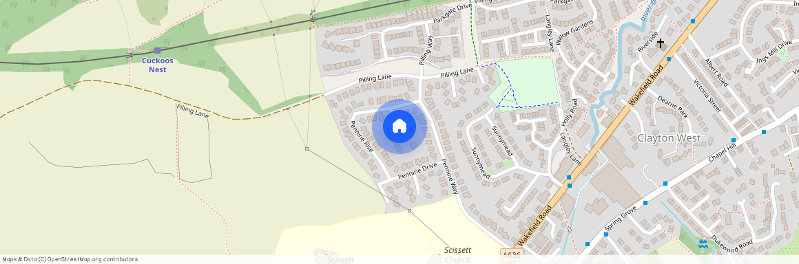 Pennine Rise, Scissett, Huddersfield HD8 9JE