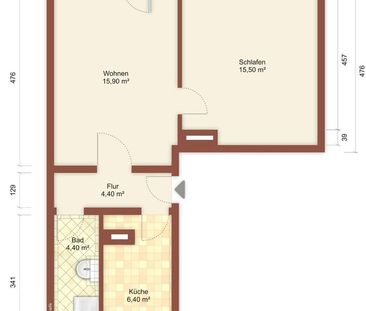 2-Raum-Wohlgefühl mit Balkon in Weißwasser! - Photo 5