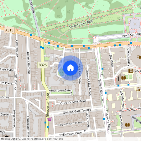 Hyde Park Gate, Kensington, London