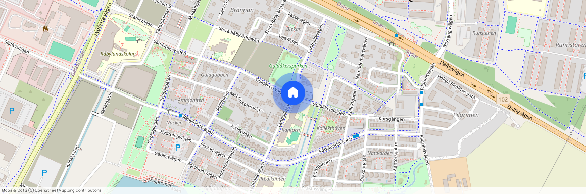 Landgillevägen, Lund