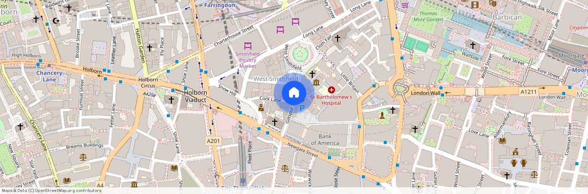 Giltspur Street, London, EC1A