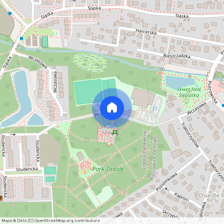 ul. Wczasowa, Ligota-Panewniki, Katowice, śląskie