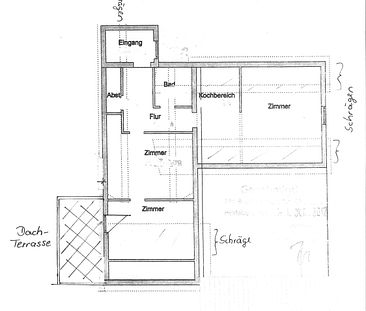 Gemütliche DG-Wohnung mit Dachterrasse - Foto 4