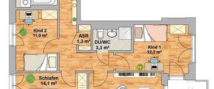 Erstbezug! Charmante Dachwohnung mit erstklassiger Ausstattung an der Elbe! - Photo 1