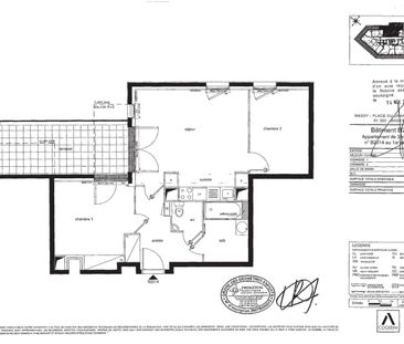 location Appartement T3 DE 60.4m² À MASSY - Photo 5