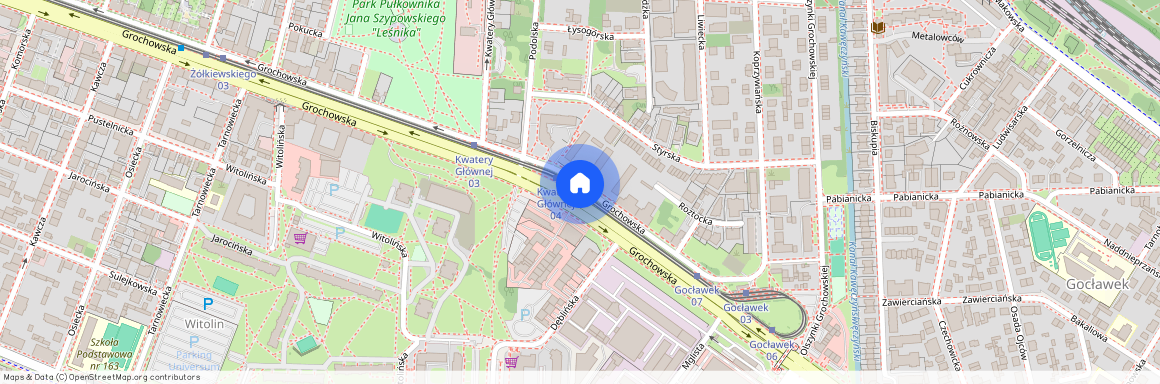 ul. Grochowska, Gocławek, Praga-Południe, Warszawa, mazowieckie