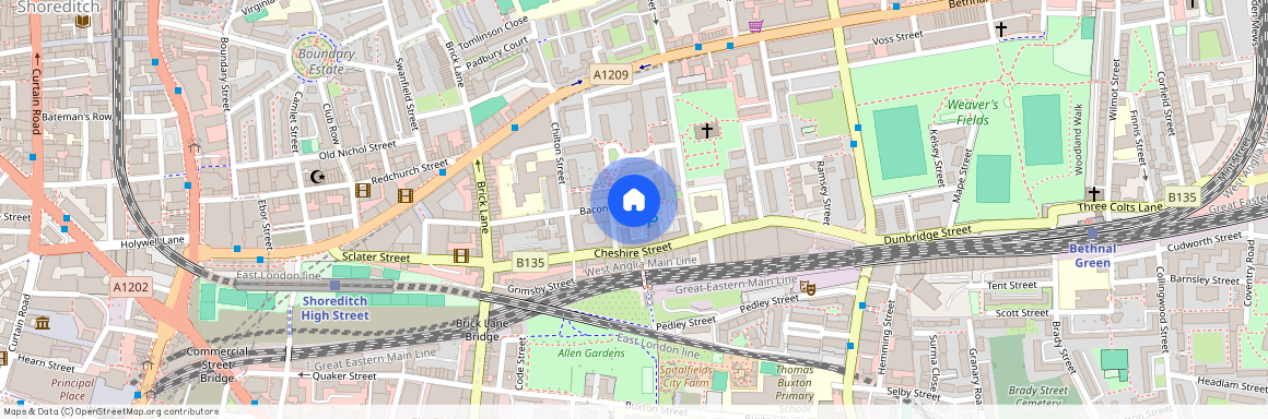 Bacon Street, E2, Shoreditch, London, E2