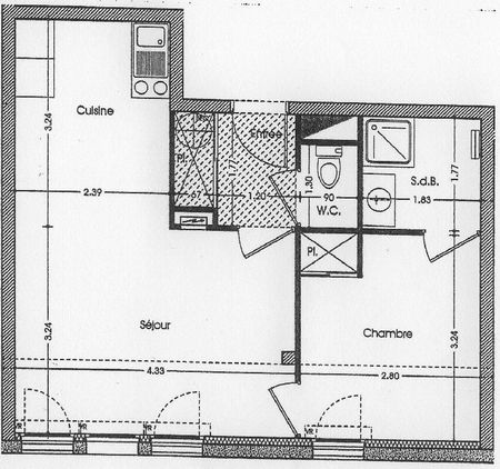 Location Appartement 2 pièces 38m² NANTES 44100 - Photo 3