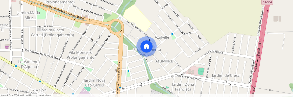 Azulville 2, São Carlos, SP, 13571200