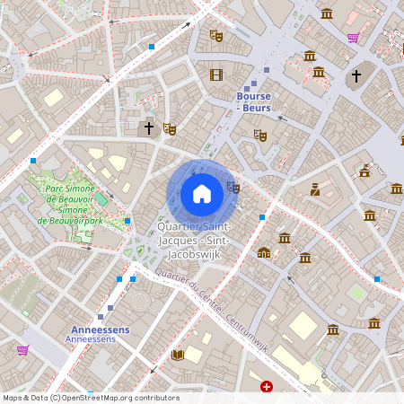 Rue de Bon Secours - Bijstandsstraat 9, 1000 Brussels, Belgium