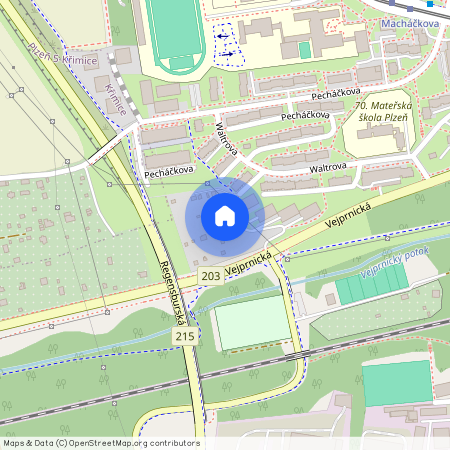 Vejprnická, Plzeň - Skvrňany