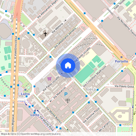 Via Paolo Uccello, Milan, Lombardy 20148