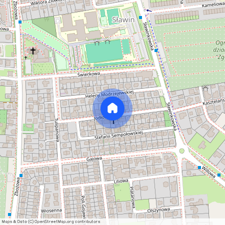 ul. Jodłowa, Sławin, Lublin, lubelskie