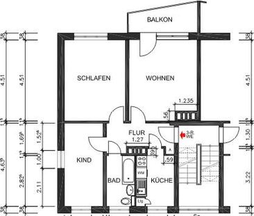*NEU* 3-Raum-Whg. in ruhiger Lage in Altchemnitz aber trotzdem zent... - Photo 1