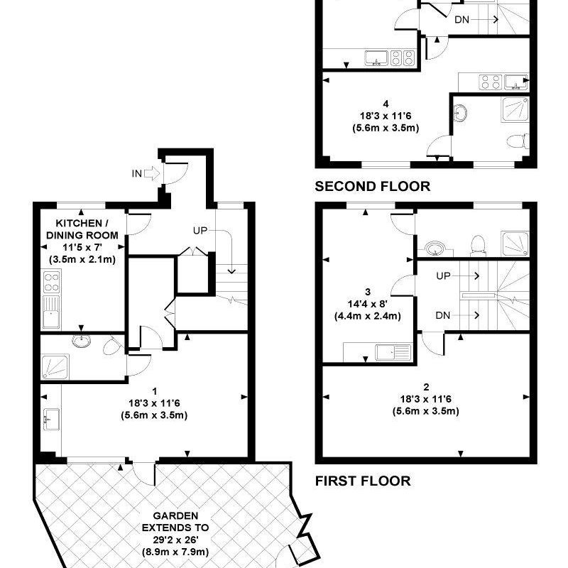 Flat 4, 25b Clayponds Lane, London TW8 0BN - Photo 1