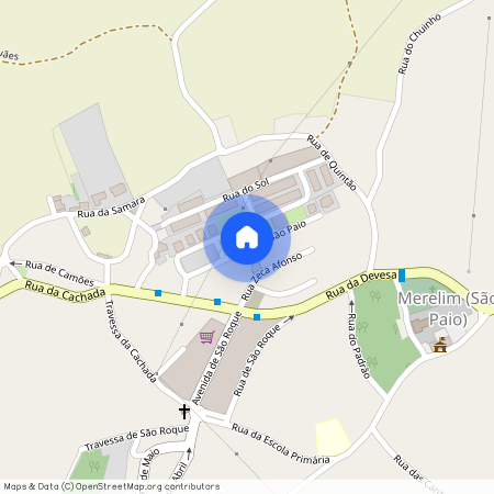 Merelim (São Paio), Panoias e Parada de Tibães, Braga, Braga