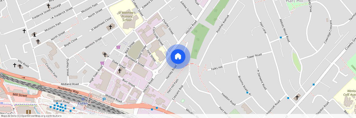 Hartley Road Luton LU2 0HY