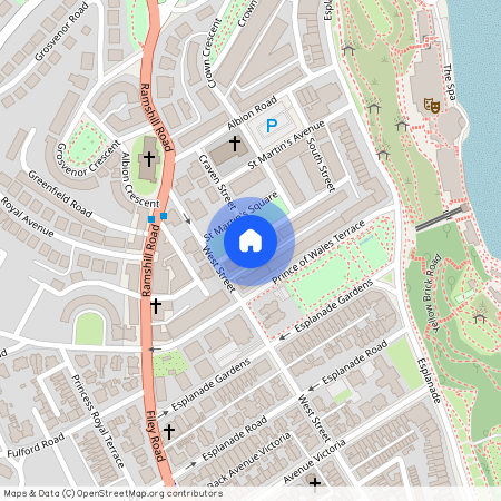 St Martins Square, Scarborough, YO11