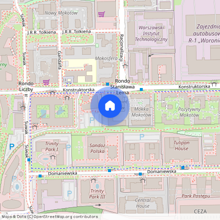 Konstruktorska 9a, Służewiec, Mokotów, Warszawa, mazowieckie