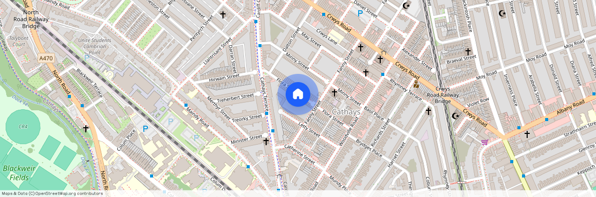 Flora Street, CF24 4EQ, Cathays