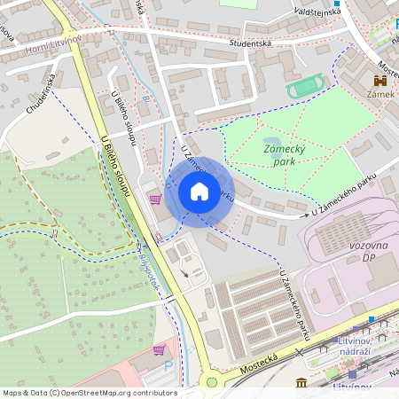 U Zámeckého parku 845, Litvínov