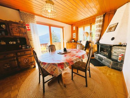 Magnificent Chalet mit 3.5 Zimmern - Geräumig und hell - Sehr ruhige Lage - Magnifique Aussicht - Photo 5