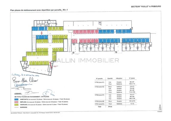 Bel appartement de 4½ pces au 2ème étage avec loggia et pl. parc int. - Foto 1