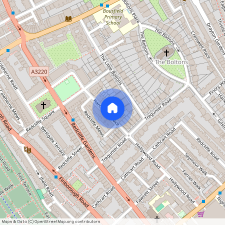 Harcourt Terrace, Chelsea, London