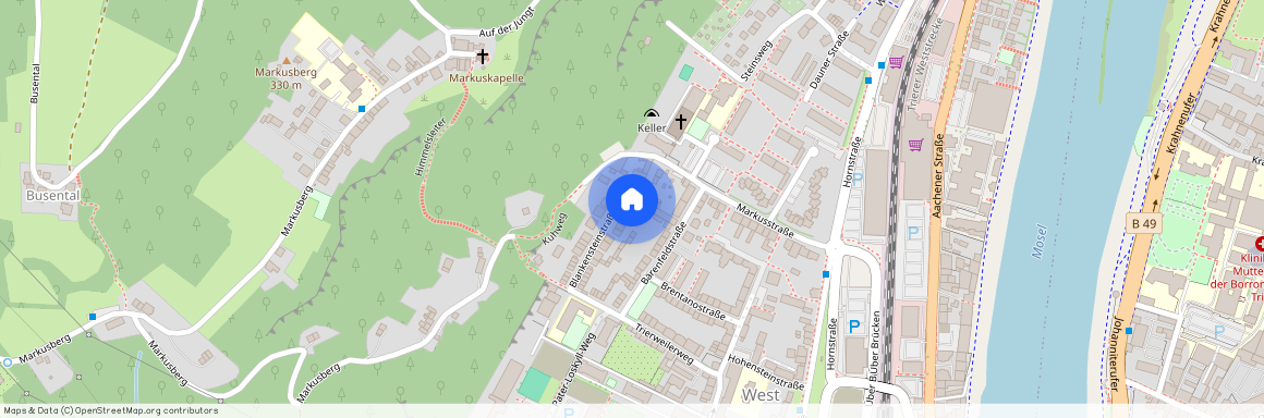 Blankensteinstraße 26, 54294 Rheinland-Pfalz - Trier