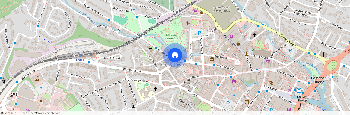 Moonfleet, 20 St Georges Road, Truro