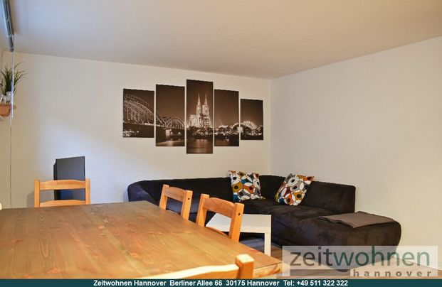 Laatzen-Rethen, 3 Zimmer Wohnung im Souterrain für 2 oder 3 Kollegen - Photo 1